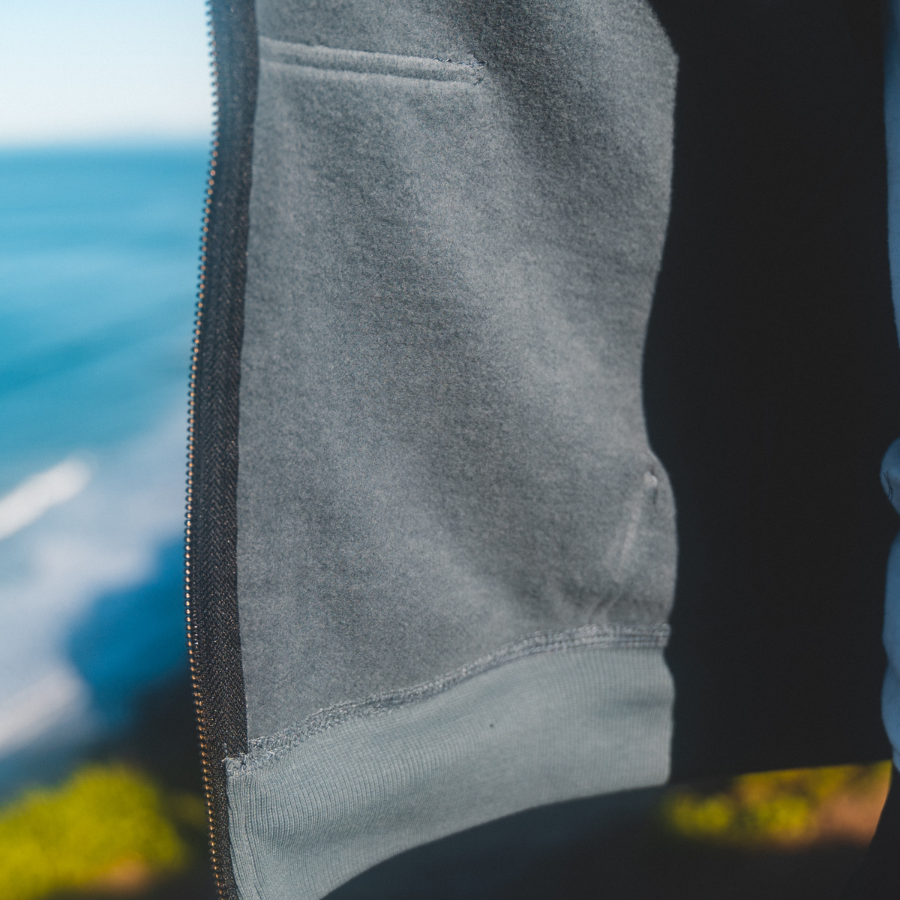 Zip Up men's hoodie organic 