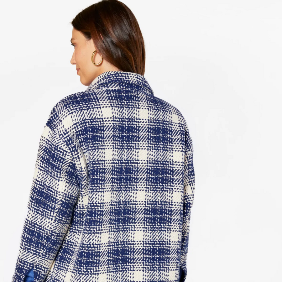 Cloud Weave Jacket in Birch Optic by Outerknown 