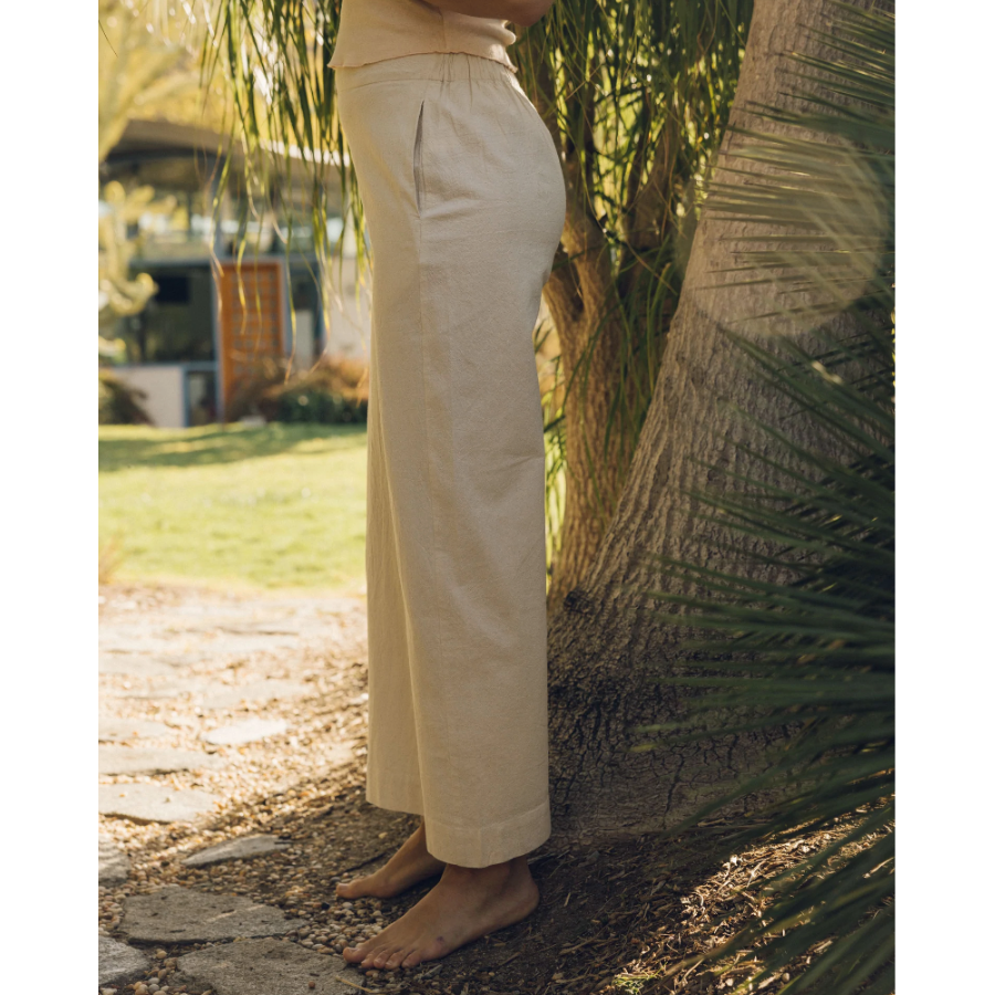 coyote pants in natural by Mollusk