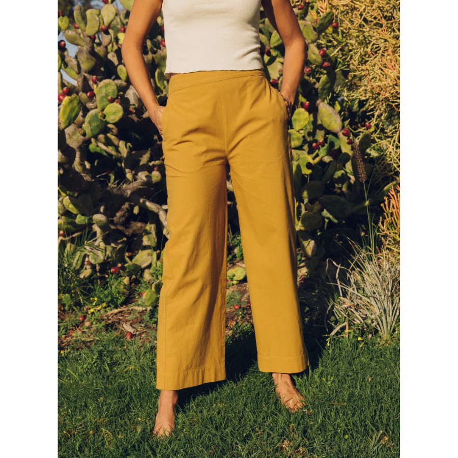 cotton pants for women by Mollusk