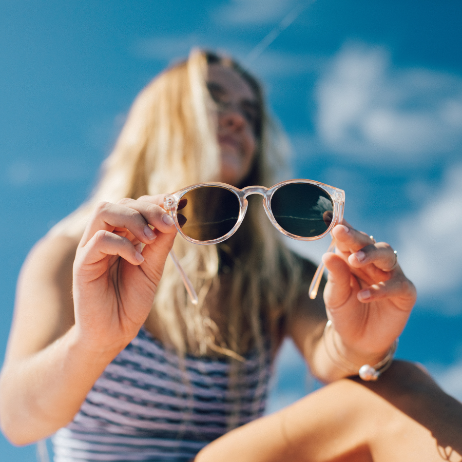 Sunski Dipsea Champagne Brown Polarized Sunglasses West Path