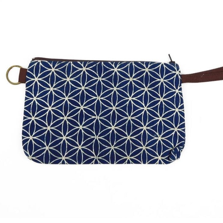 Flower of Life Clutch Clutches & Pouches Rubyzaar 