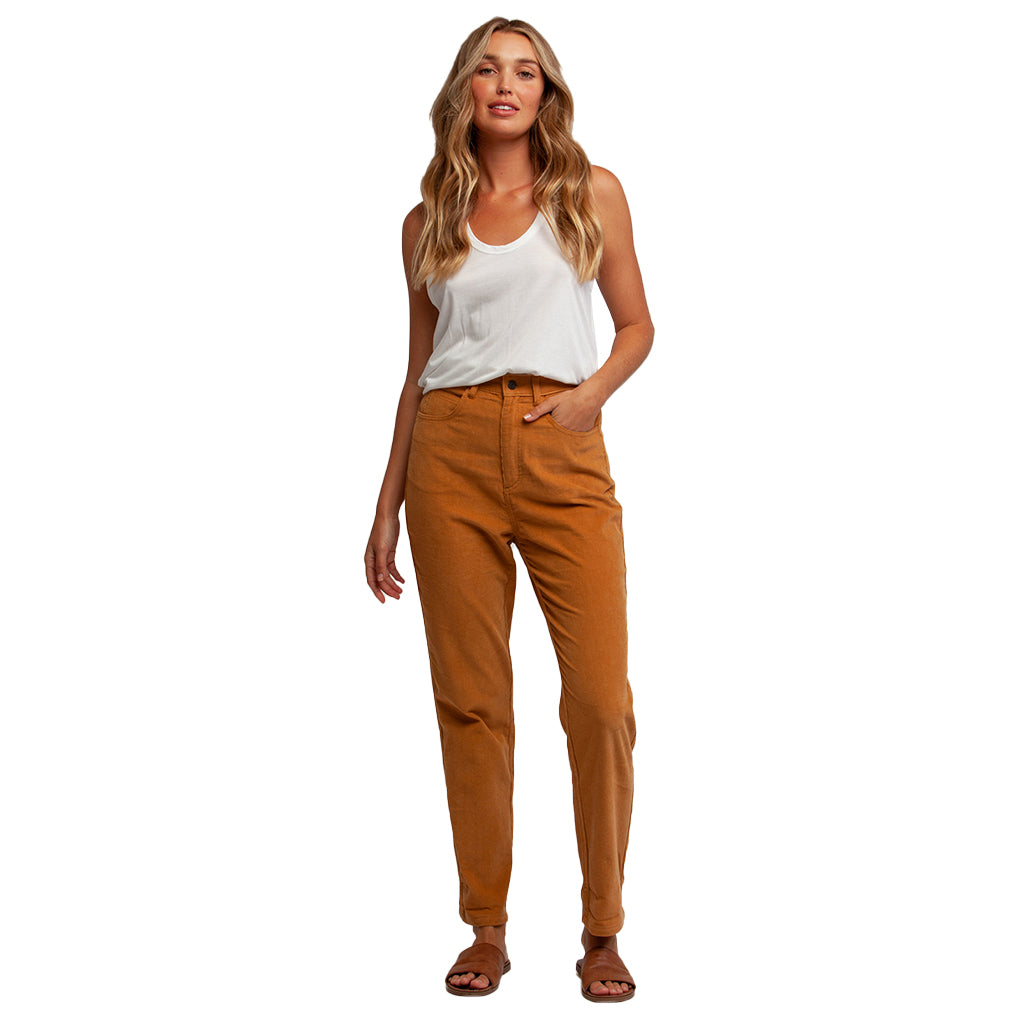 O'Connell's Womens Cotton Sateen Slim Capri Pant - Provence