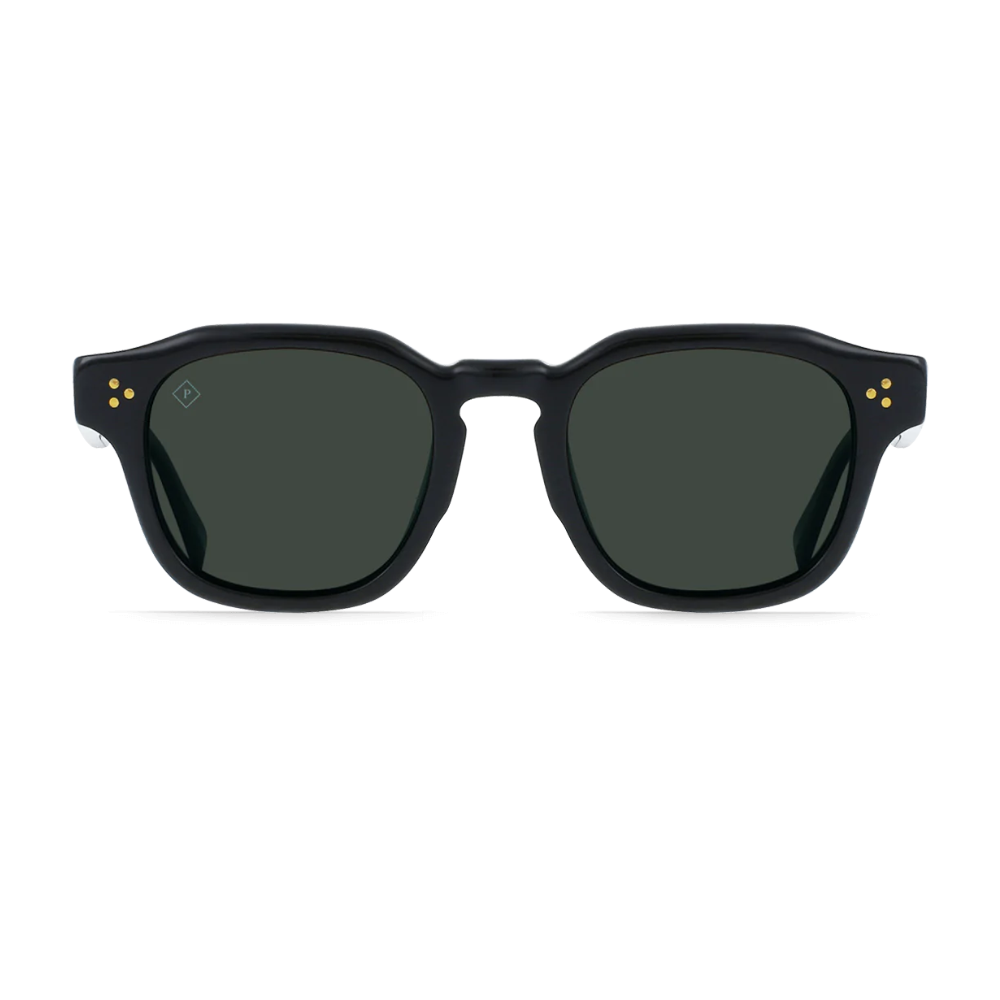 Rune Crystal Black Polarized Sunglasses