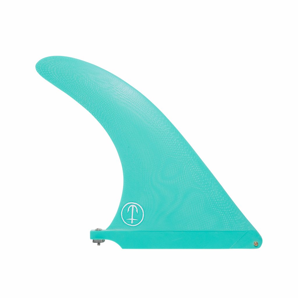 blue surfboard fins