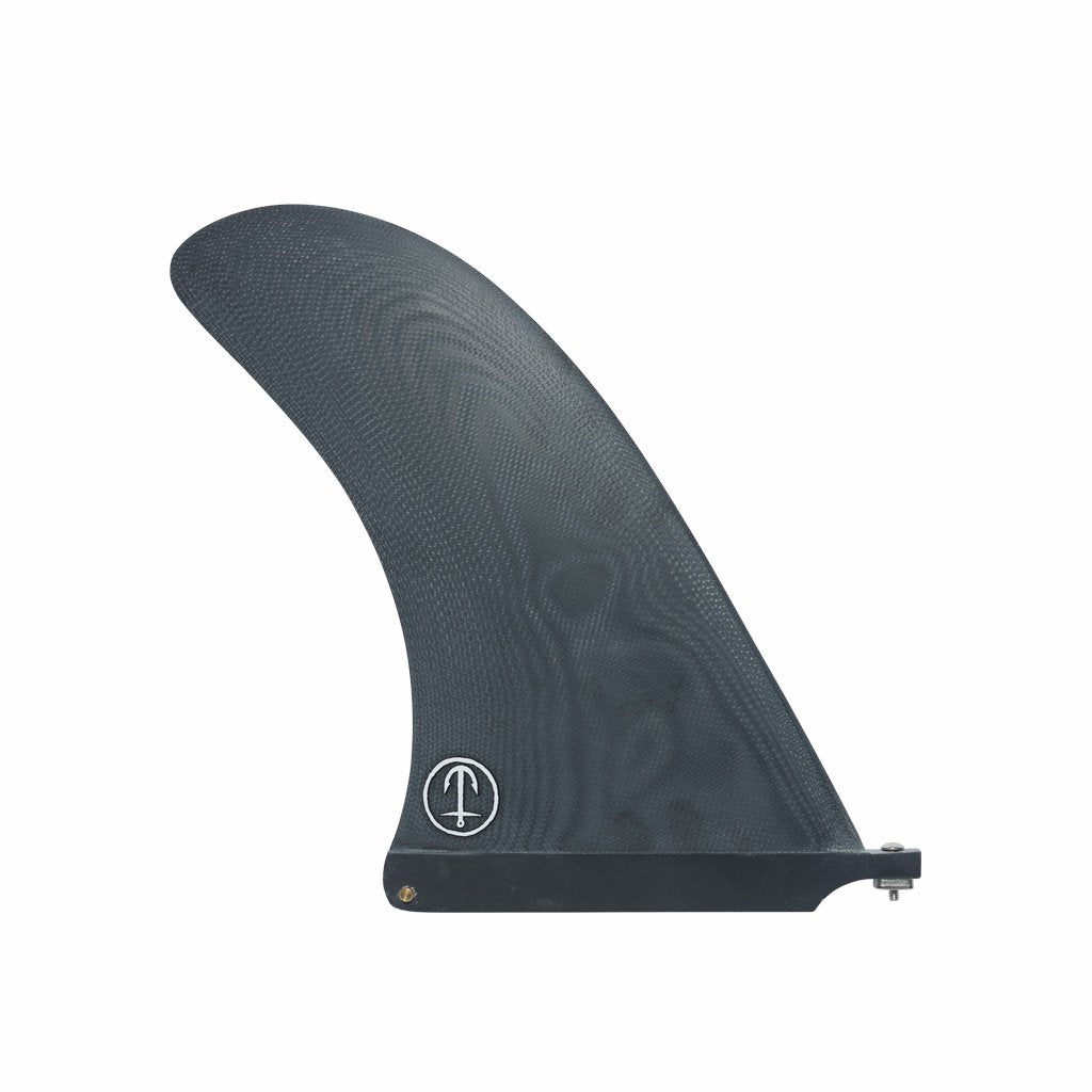 BLACK LONGBOARD FIN