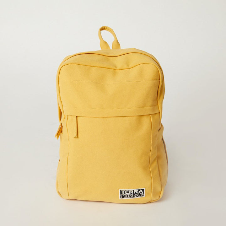 YELLOW ECO FRIENDLY BACKPACK