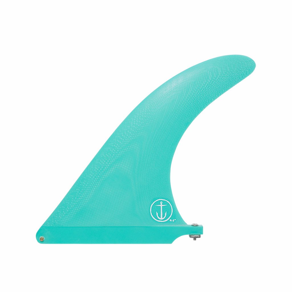 teal 8.5 fin for longboard