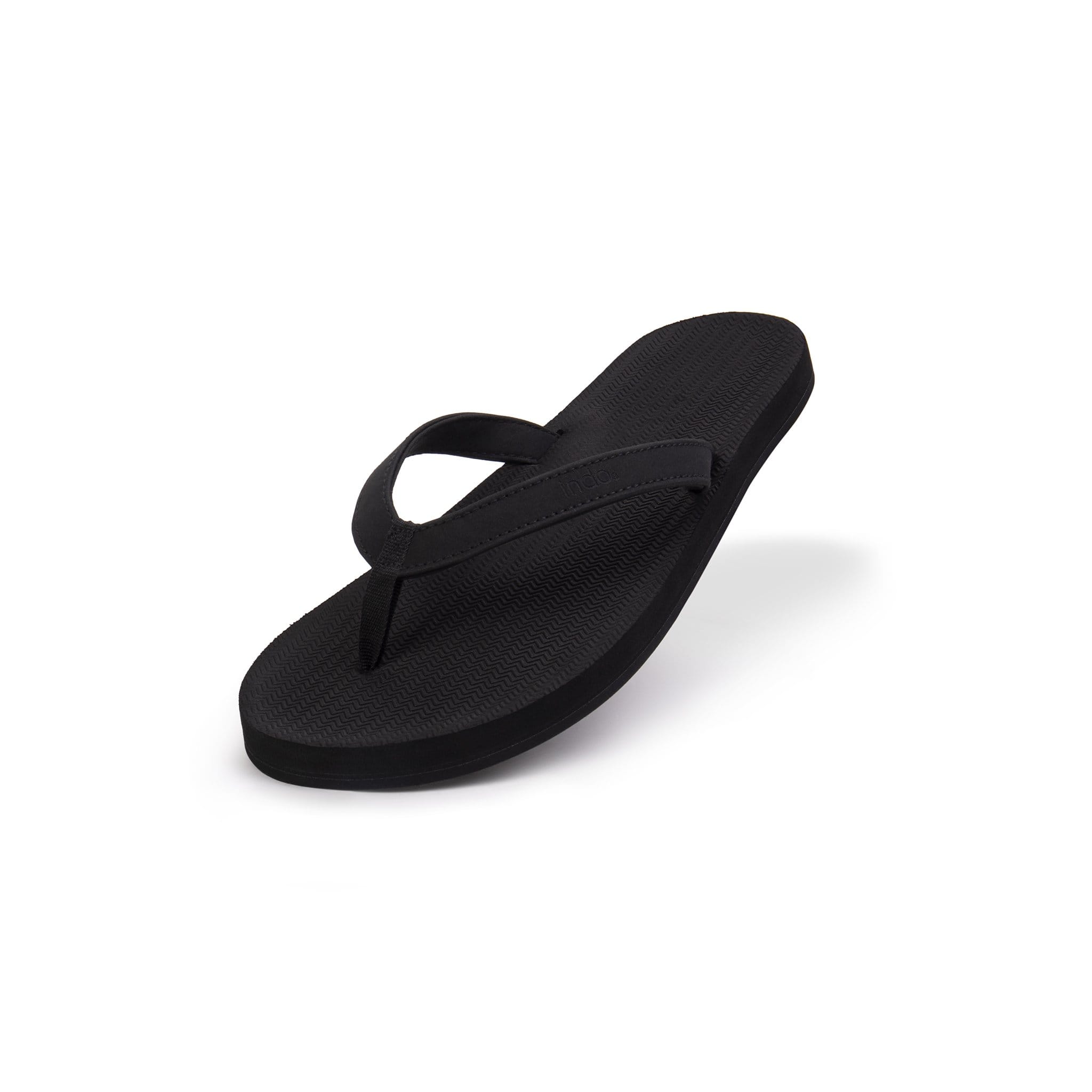 Women's Black Eco-Friendly Flip Flops