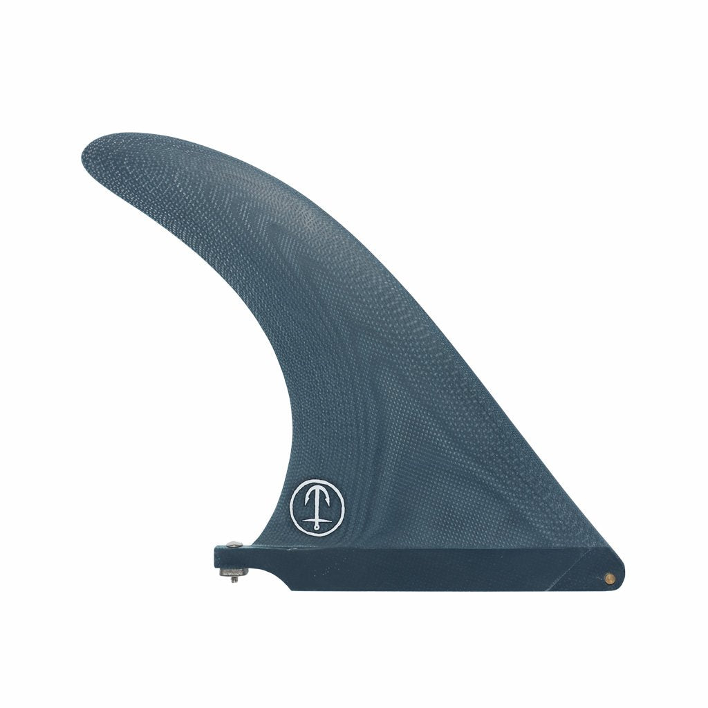 surfboard fin blue 10in