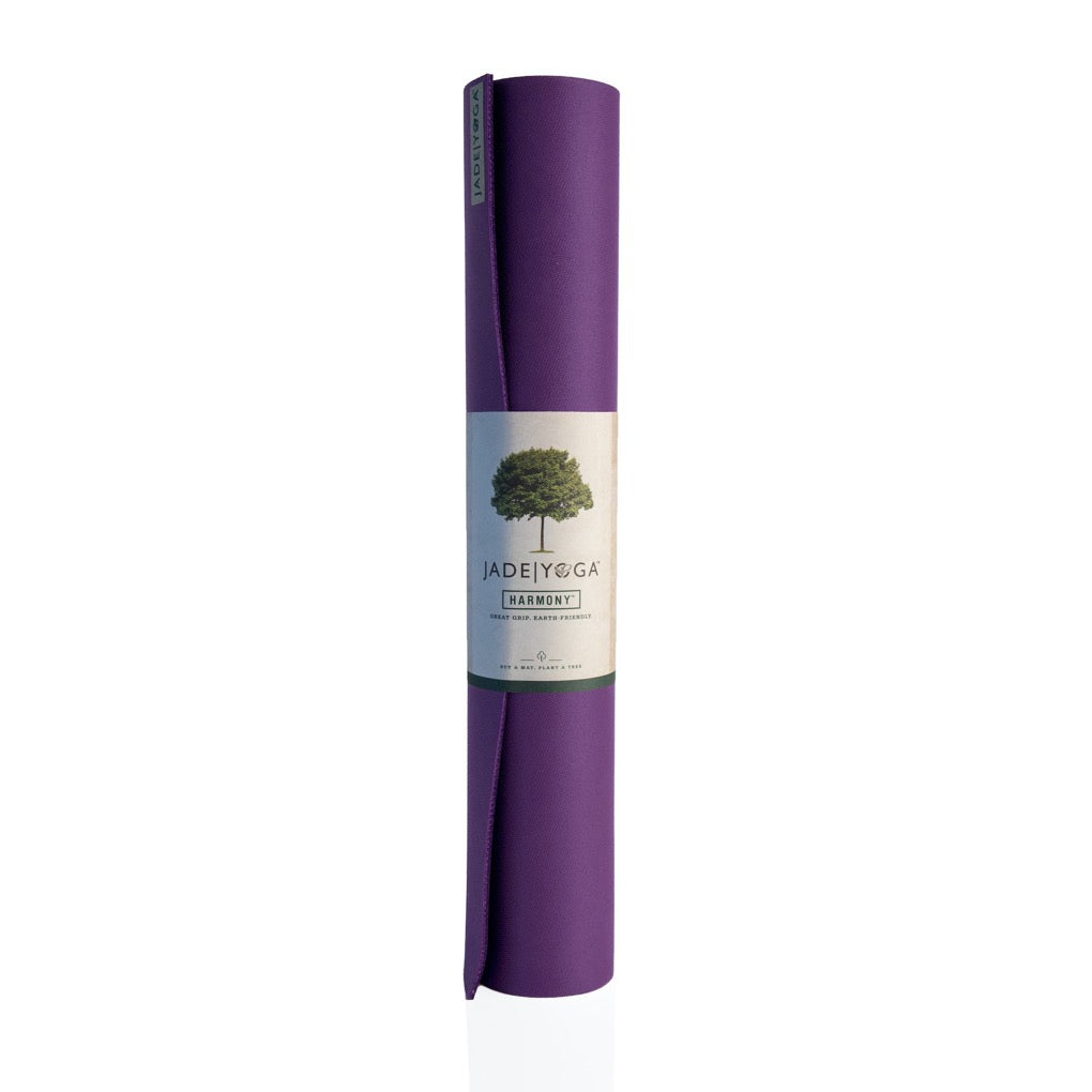 extra long yoga mat purple