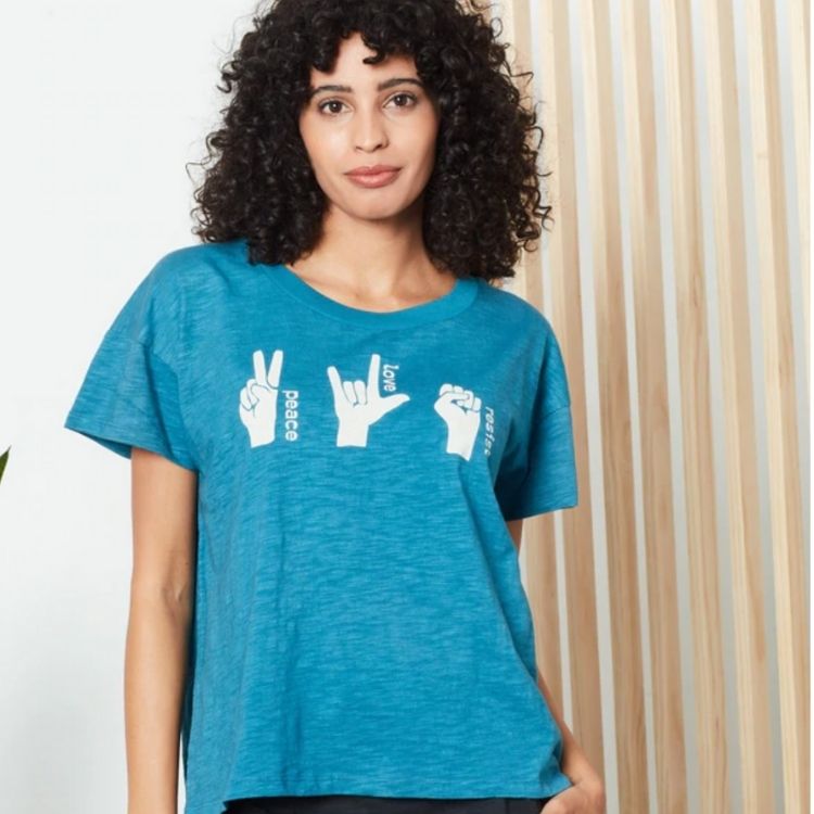 Sign Language tee by Known Supply