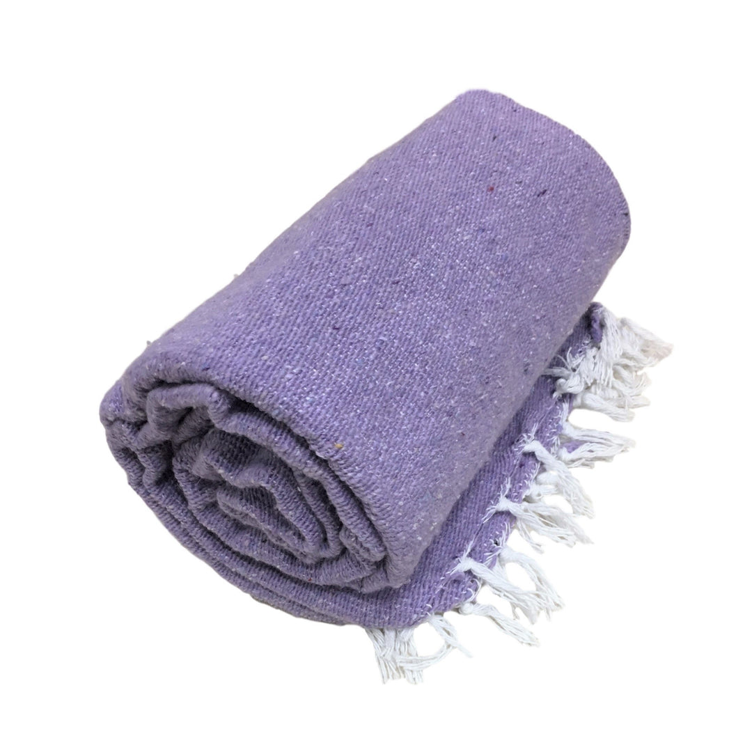 Solid Violet Mexican Blanket