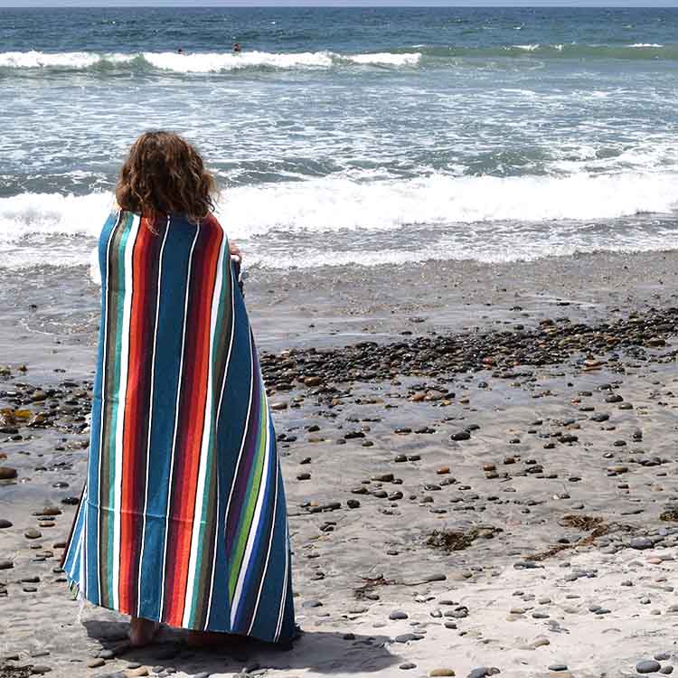 cotton mexican beach blanket