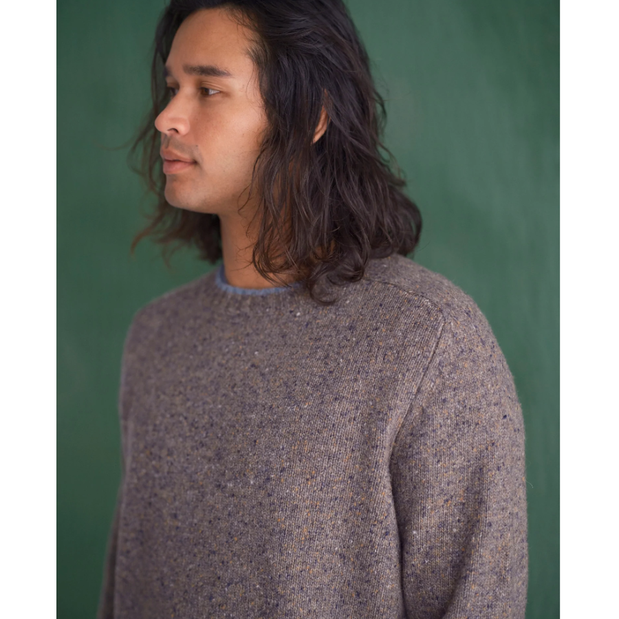 Men's wool sweater by Mollusk