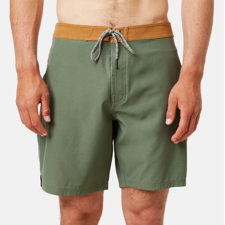Plank Trunks in Olive Green by Katin USA 