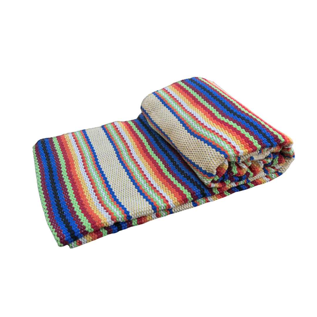 Rainbow Povoa Knit Blanket - Heavy Weighted Blanket