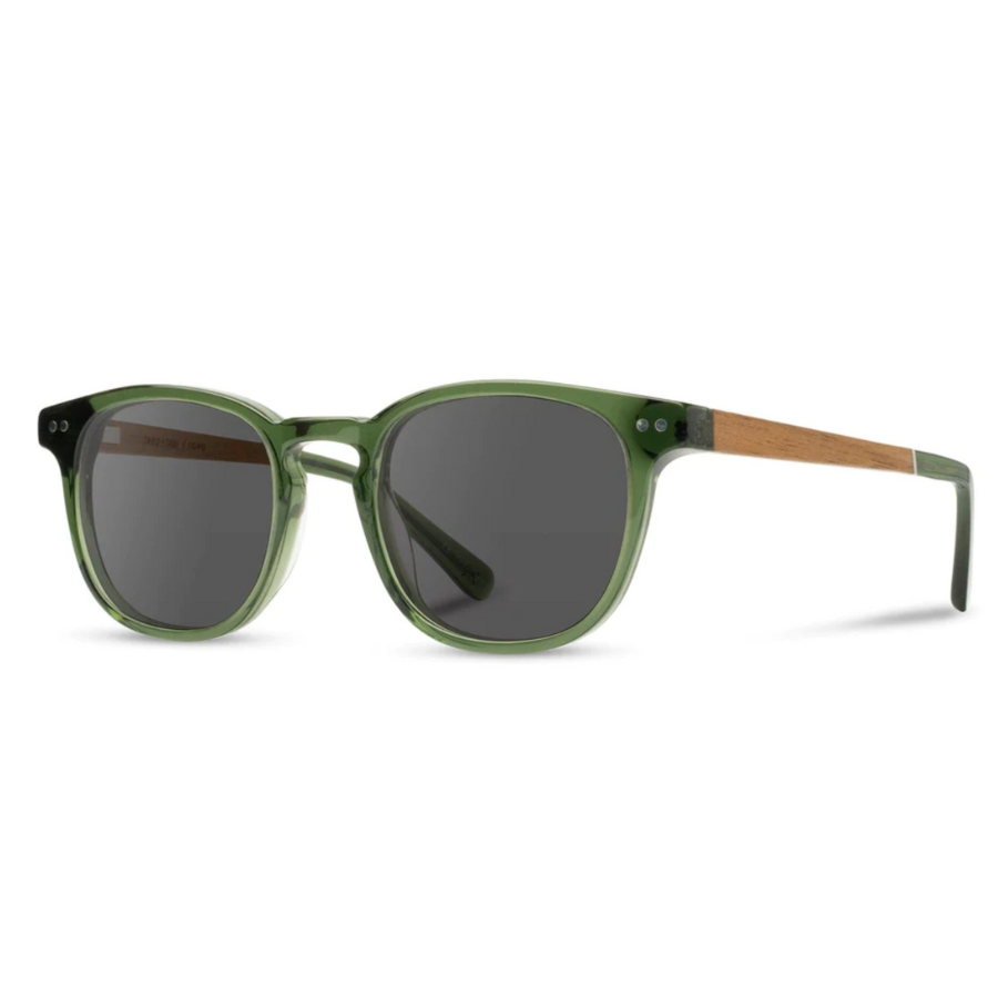 CAMP Sunglasses: Topo Fern/Walnut (HD+ Grey)