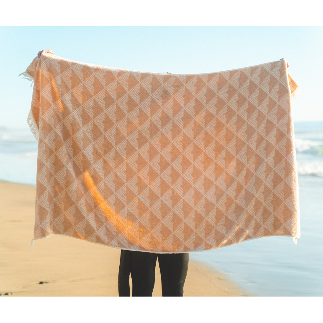 Oversized Beach Towel - Organic Cotton