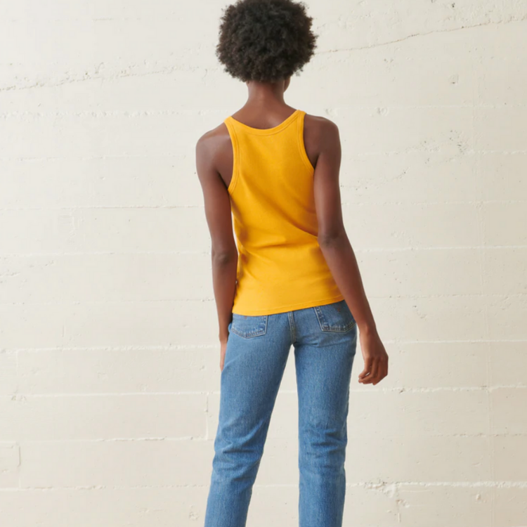 Yellow Tank by WVN for women 